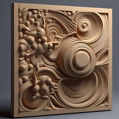 Patterns and decorations stl formula 4 3d model